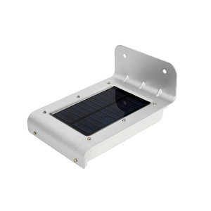 Lámpara Solar de Pared para Exteriores, Mono Si, Celda Solar LED, Resistente al Agua, 12V DC, 50000 Horas de Vida Útil, con Batería Incluida - Product Image 1