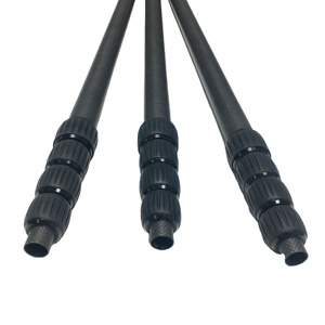 YUESHEN - Poste Telescópico de Fibra de Carbono de Alta Calidad, <span class=keywords><strong>con</strong></span> Bloqueo Giratorio, Sin Dobleces, Extensión Completa, Piezas Rígidas - Product Image 1