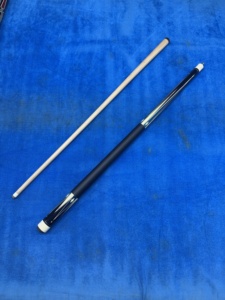 Taco de billar de cuero termoformado Wra1/2, madera de arce canadiense importada, 58 pulgadas de largo, punta multicapa de 12.5mm, especial para club. - Product Image 3