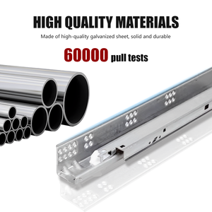 התקנה קלה 3d מתכווננת שקטה שקופיות ריבאונד מגלשות פתוח מגלשות מגלשות - Product Image 5