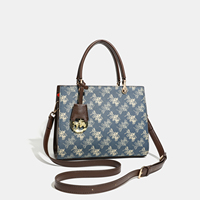 Sac à main vintage pour femme avec imprimé calèche, charme doré, bandoulière convertible, cuir PU pour les trajets quotidiens