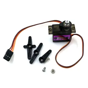 Micro Servos <span class=keywords><strong>SG90</strong></span> MG90S เกียร์โลหะ,สำหรับ RC เครื่องบินเฮลิคอปเตอร์เรือรถปีกคงที่เครื่องบินรีโมทเทเลคอนโทรลชิ้นส่วนมอเตอร์ของเล่น - Product Image 1