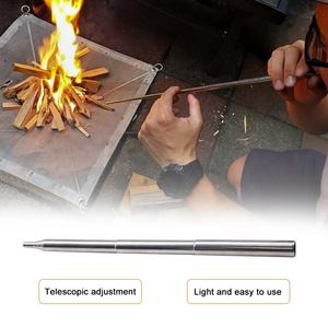 Estructura de 8 capas, tamaño de bolsillo, acero inoxidable, retráctil, herramienta de fuego, tubo soplador de fuego - Product Image 4