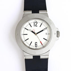 Reloj mecánico automático de lujo para hombre estilo BVL, zona horaria dual GMT de titanio, esfera mate, resistente al agua hasta 30 m, correa de caucho de 20 mm - Product Image 3