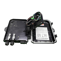 Meilleur prix noir étanche 8 cœurs NAP ODP FTB FTTH boîte de Distribution de fibre optique 1X8 PLC répartiteur bornier
