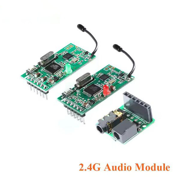 2.4G Wireless Audio Transmitter Receiver Module 3.5-5V 3.5mm Interface Board