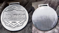 Médaille sportive personnalisée en alliage de zinc 3D, fabrication directe usine, pour Judo, Kung Fu, Boxe, Karaté, Édition Été