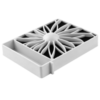 Pièces de rechange compatibles avec les robots aspirateurs Ecovacs T90 Pro/X12S Pro : filtre de station de base, tampon filtrant et filtre de réservoir d'eau