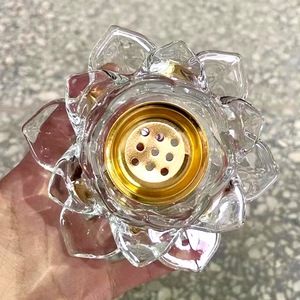 <span class=keywords><strong>Brûleur</strong></span> d'encens <span class=keywords><strong>en</strong></span> <span class=keywords><strong>verre</strong></span> de cristal arabe fait à la main, écologique, transparent, pour porte-encens <span class=keywords><strong>en</strong></span> forme de diffuseur d'arômes pour la décoration de la maison - Product Image 2