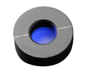 Оптическая волновая пластина, кристаллическая кварцевая волновая пластина, круговое кольцо d25.4 мм, волновая пластина нулевого порядка
