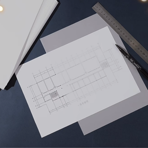 Vellumpapier Tekenpapier Vellen 50g tot 230g Doorschijnend Papier 250 stuks per verpakking - Product Image 1