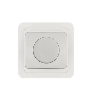 European Standard Wall Switch Dimmer Light with Brightness Adjustment Button Home Light Switch Wall Socket Switch