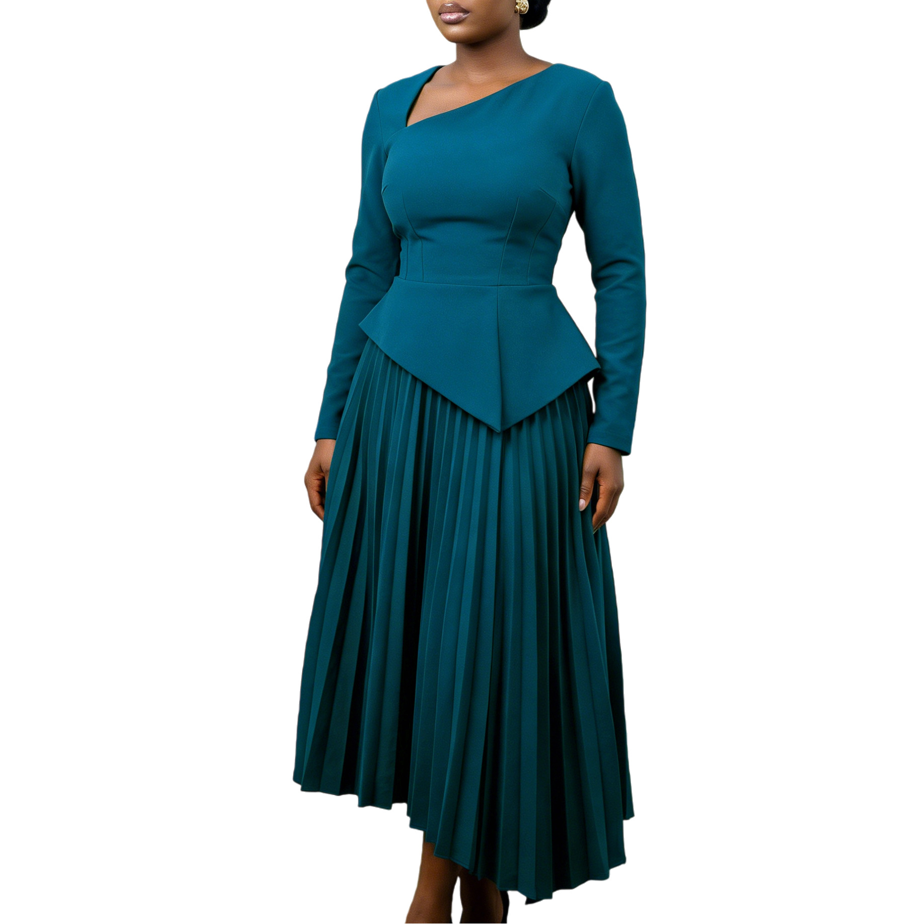 peacock blue