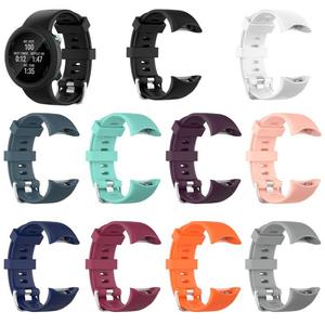 Bracelet montre en silicone couleur unie, disponible en stock pour Garmin <span class=keywords><strong>Forerunner</strong></span> <span class=keywords><strong>45</strong></span> / 45S / Swim 2 XDfind Twill - Product Image 3