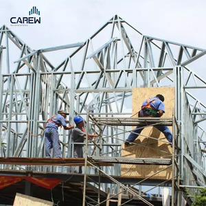 Fácil instalación espacio <span class=keywords><strong>de</strong></span> construcción <span class=keywords><strong>de</strong></span> marco <span class=keywords><strong>de</strong></span> acero ligero toldo techo truss - Product Image 6