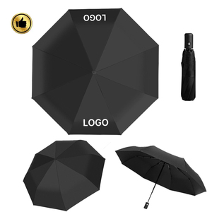 Parapluie inversé intelligent anti-UV entièrement automatique en gros, cadeaux d'affaires personnalisés pour adultes au design classique - Product Image 2