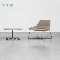 Fauteuil de salon moderne style minimaliste, idéal pour la maison, le bureau, la salle à manger, l'extérieur et la chambre, en métal – Meilleure vente