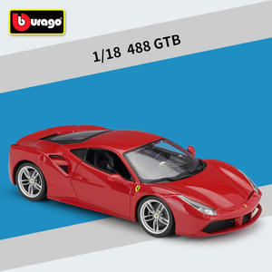 Bburago 1:18 Ferrar I Enzo 488 Super Racing Sports Monza <span class=keywords><strong>SF90</strong></span> voiture en métal à collectionner en alliage moulé sous pression voiture modèle en métal jouet - Product Image 5
