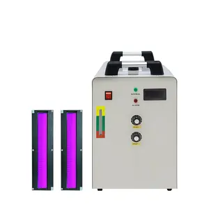UV Silk Screen Printing 420w LED UV Curing Lamp 395nm Ink Curing Light For UV Print Head CMYKW Supporting Water Cooling System