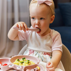 صحن سيليكون آمن للأطفال على شكل سلطعون من ES-Pro، قابل للتخصيص، خالٍ من مادة BPA، قابل للغسل، منتجات تغذية الأطفال - Product Image 2