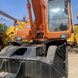 รถขุดล้อยี่ห้อ DOOSAN รุ่น DX210W-9 ขนาด 21 ตัน รถขุดเคลื่อนที่สำหรับงานก่อสร้าง - Product Image 4