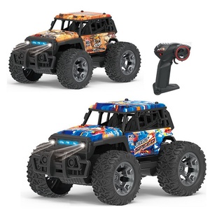 KSF 2.4G Voiture d'escalade hors route à grande vitesse Camion Rc <span class=keywords><strong>avec</strong></span> lumière Camion monstre tout-terrain Télécommande pour garçons Cadeaux - Product Image 1