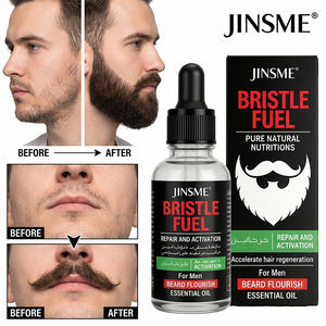 Aceite para Barba Masculina ODM-Ginger Grapefruit Seed Oil con Vitamina E y Romero, Fijación Fuerte, Brillo, Suavizante y Acondicionador, 30ml - Product Image 5