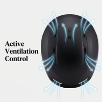 Casque de ski professionnel Platinum de nouvelle conception, casque de ski unisexe pour adultes, résistant aux chocs et ventilé, casque de ski et de snowboard