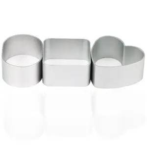 3d hand pressed cookie mold set aluminum easy to clean metal pie pan cookie cutter for christmas cookie cutter