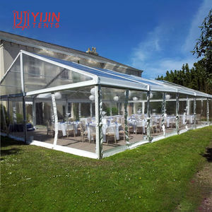 Carpa Transparente de PVC para Bodas al Aire Libre, de Aluminio, con Asientos, 6x12m, 15m, 25m - Product Image 3