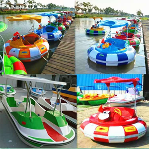 Équipement de jeu aquatique Jeux <span class=keywords><strong>d</strong></span>'enfants adultes Voiture tamponneuse gonflable Rivière Laser Bateaux tamponneurs électriques <span class=keywords><strong>Parc</strong></span> aquatique à vendre - Product Image 3