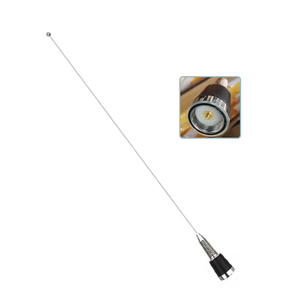 เสาอากาศวิทยุเคลื่อนที่แบบเหล็กกล้าไร้สนิม SD-N4 VHF 136-174MHz พร้อมขั้วต่อ NMO สำหรับรถยนต์ - Product Image 1