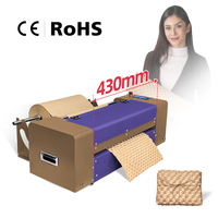 Machine de remplissage de vide en papier Aircosan 430 mm, efficace pour l'emballage du thé, design biodégradable, économique et recyclable