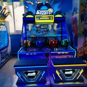 Buena calidad Shot Party 4 jugadores Shooting Ball Machine Ticket Juego de lotería Juegos que funcionan con monedas para Game Center - Product Image 3
