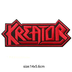 Toppe <span class=keywords><strong>Rock</strong></span> <span class=keywords><strong>and</strong></span> <span class=keywords><strong>Roll</strong></span> in ferro su ricamo <span class=keywords><strong>Rock</strong></span> Band Applique patch per cappello di abbigliamento - Product Image 4