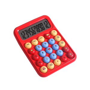 Nouvelle <span class=keywords><strong>calculatrice</strong></span> de poche 2025 Mario <span class=keywords><strong>Apple</strong></span> en plastique, alimentée par piles, 12 chiffres, contraste de couleurs - Product Image 1