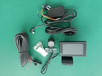 Caméra de tableau de bord de voiture grand angle 2K/2K avec double objectif, 4G, GPS, USB, vision nocturne, garantie de 12 mois (écran IPS)