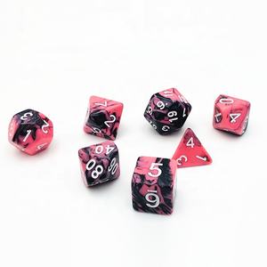 ชุดลูกเต๋าอะคริลิกทรงกลมแบบกำหนดเองสำหรับเกม RPG คุณภาพพรีเมียมสำหรับนักเล่นเกม - Product Image 3