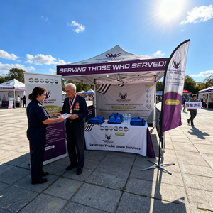 专业数字印刷天篷提供商定制促销，带数字印刷图形，用于突出的户外广告 - Product Image 4