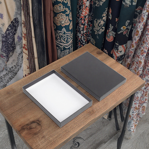 Khăn lụa sang trọng bao bì hộp thương hiệu quần áo nhỏ màu đen khăn quà Tặng hộp giấy tùy chỉnh - Product Image 1