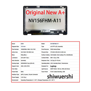 Pantalla LCD Delgada para Portátil de 15.6 Pulgadas al por Mayor, NV156FHM T07 N42 A21 A10 A11 A12 <span class=keywords><strong>A13</strong></span> A20 A22 A46 AW1 T0H T03 T04 para Panel Industrial - Product Image 3