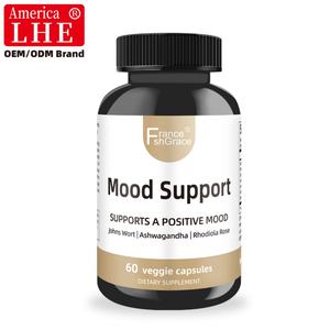 Nuevo Suplemento para el Bienestar, Complejo de 7 Hierbas para Calmar la Mente y el Cuerpo con Ashwagandha, Cápsulas para el Bienestar - Product Image 1