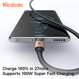 <span class=keywords><strong>สาย</strong></span>เคเบิลไนลอนแบบถัก <span class=keywords><strong>MCDODO</strong></span> 689/691/715/726โลหะ3A <span class=keywords><strong>ชาร์จ</strong></span>เร็ว vooc/afc/scp/ QC4.0ชนิด C USB Type-C สำหรับ<span class=keywords><strong>สาย</strong></span>ข้อมูล iPhone - Product Image 4