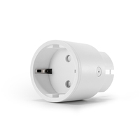 Prise intelligente Wi-Fi Tuya Smart Life conforme aux normes européennes 16A, commande à distance, commande vocale avec fonction de mesure de la consommation d'énergie