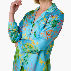 Conjunto <span class=keywords><strong>de</strong></span> Pijamas <span class=keywords><strong>de</strong></span> Seda para Mujer, 2 Piezas, con Botones y Bordado Personalizado, Ropa <span class=keywords><strong>de</strong></span> Dormir, Estilo Satinado - Product Image 1