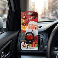 Diffuseur de parfum pour voiture de luxe, personnalisé avec logo OEM, longue durée, en plastique, à clipser sur la grille d'aération, avec recharge liquide.