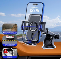 Nouveaux supports de téléphone portable réglables à forte aspiration pour voiture