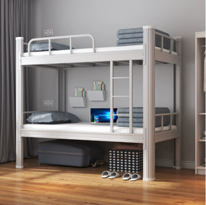 Cama Litera Doble Plegable Moderna de Diseño Metálico para Hoteles, Escuelas, Apartamentos, Dormitorios Exteriores y Uso en Refugios - Product Image 5