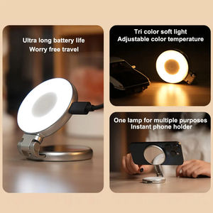 ไฟเซลฟี่แม่เหล็กขนาดเล็ก 3 โหมดปรับความสว่างได้ สำหรับสมาร์ทโฟน iPhone XIAOMI <span class=keywords><strong>HUAWEI</strong></span> และ SAMSUNG - Product Image 4