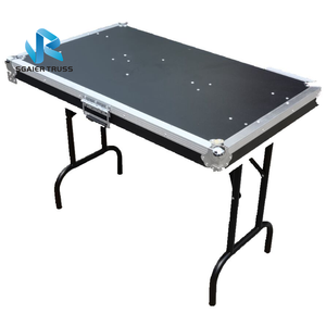Hot Sell <span class=keywords><strong>Pioneer</strong></span> <span class=keywords><strong>DJ</strong></span> Table, Table d'équipement <span class=keywords><strong>DJ</strong></span> mobile, Cabine <span class=keywords><strong>DJ</strong></span> pliante - Product Image 2